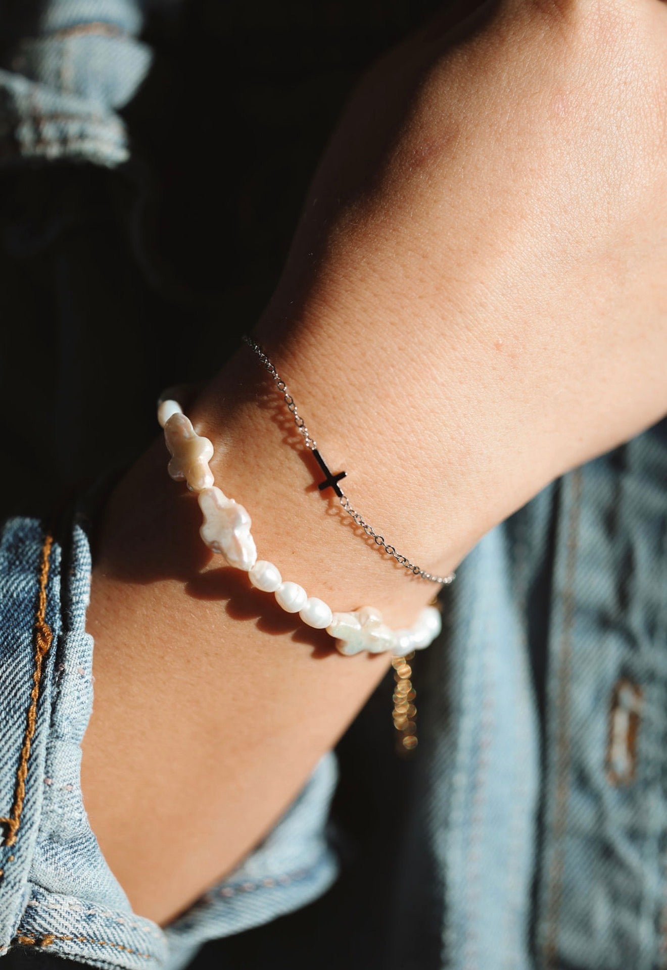 Fresh Water Pearl, Always Remember Him Bracelet
