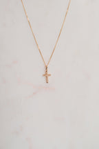 CZ Cross Necklace
