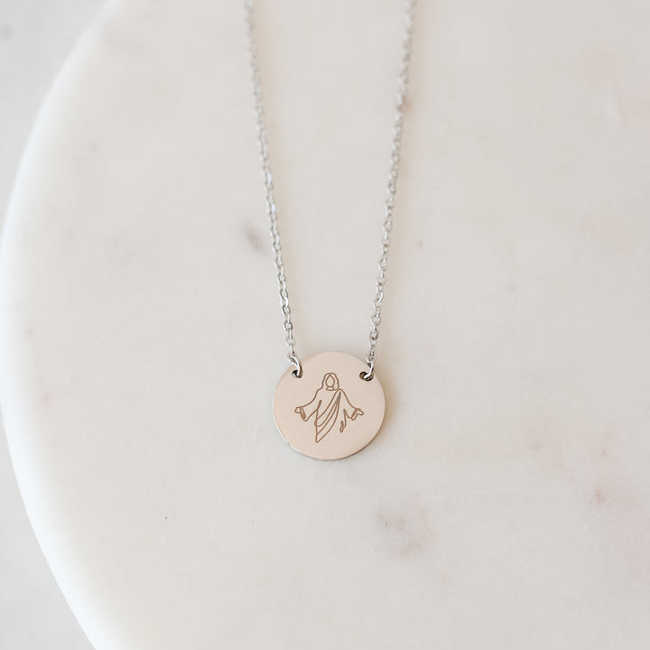 Savior Pendant 2 Hole Necklace