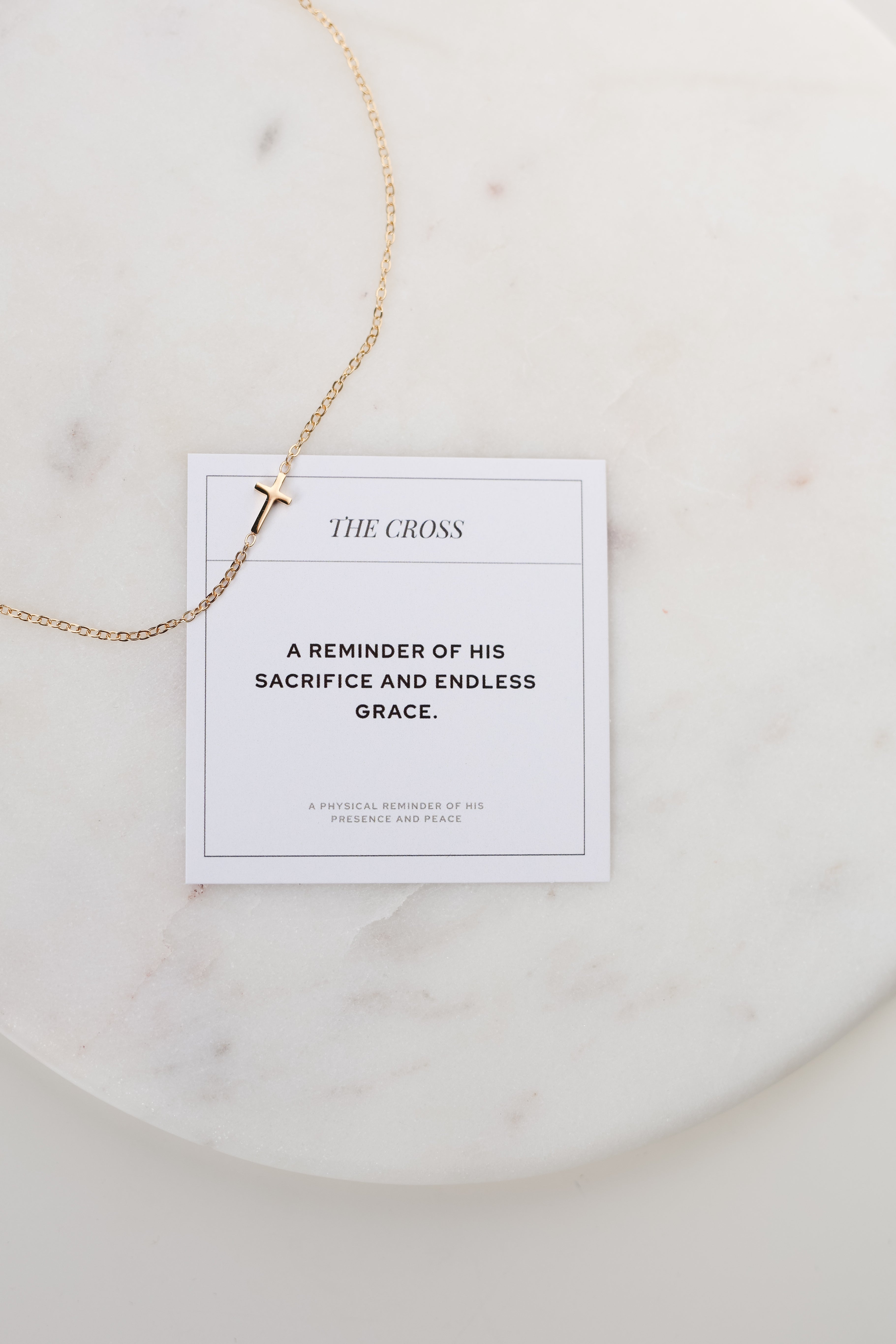 The Delicate Cross Necklace
