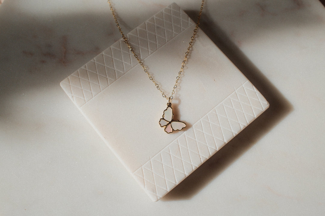 The Gentle Wing Butterfly Necklace