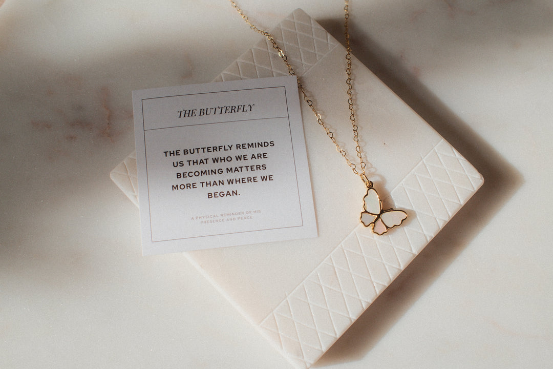 The Gentle Wing Butterfly Necklace