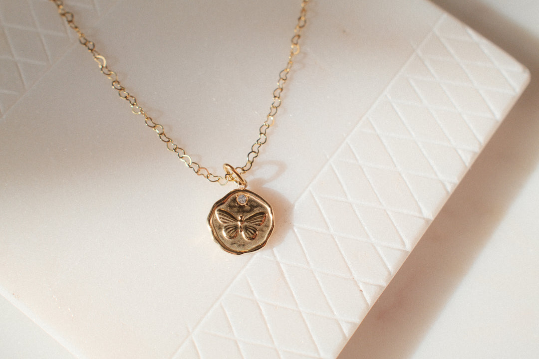 The Becoming Butterfly Necklace