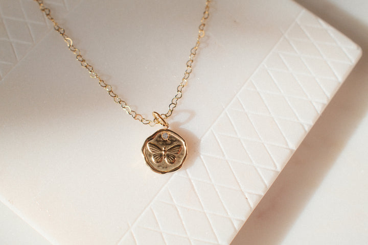 The Becoming Butterfly Necklace