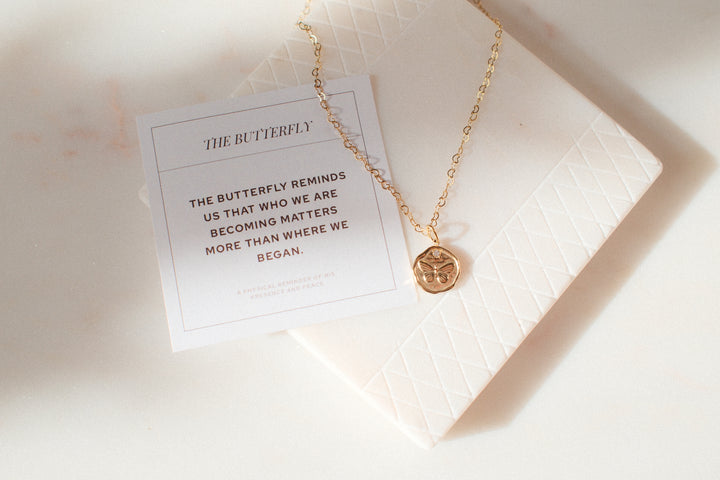 The Becoming Butterfly Necklace