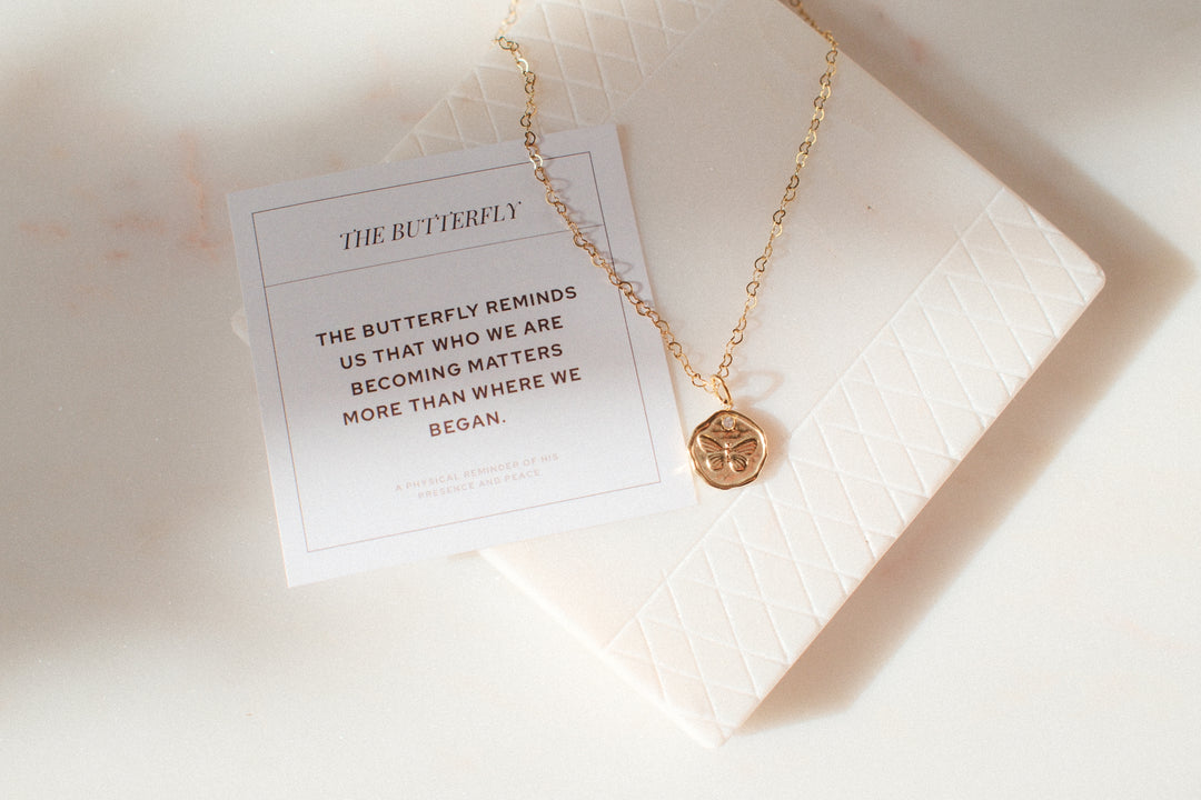 The Becoming Butterfly Necklace