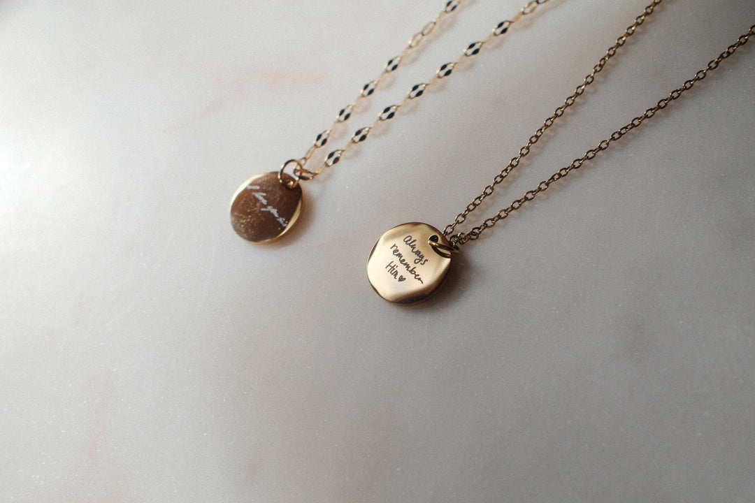 Handwritten Testimony Necklace