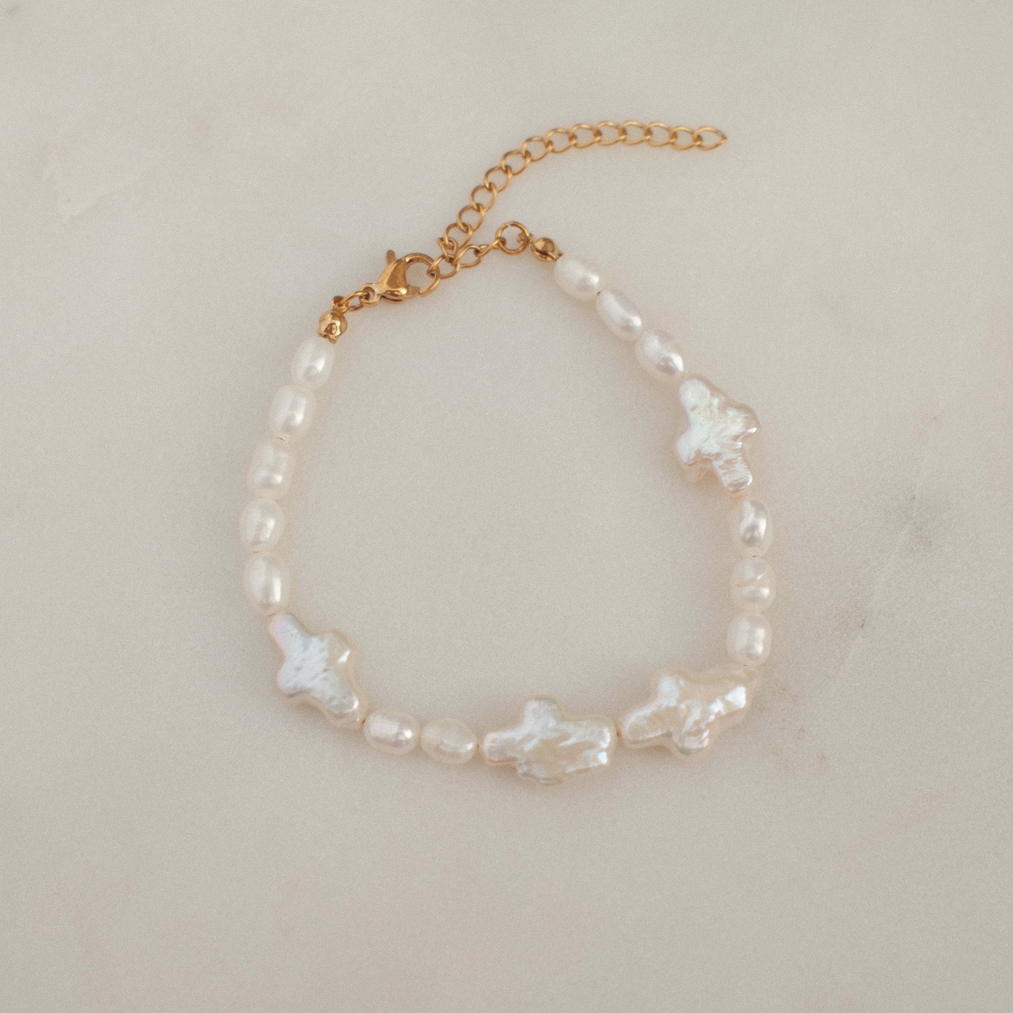 Fresh Water Pearl, Always Remember Him Bracelet