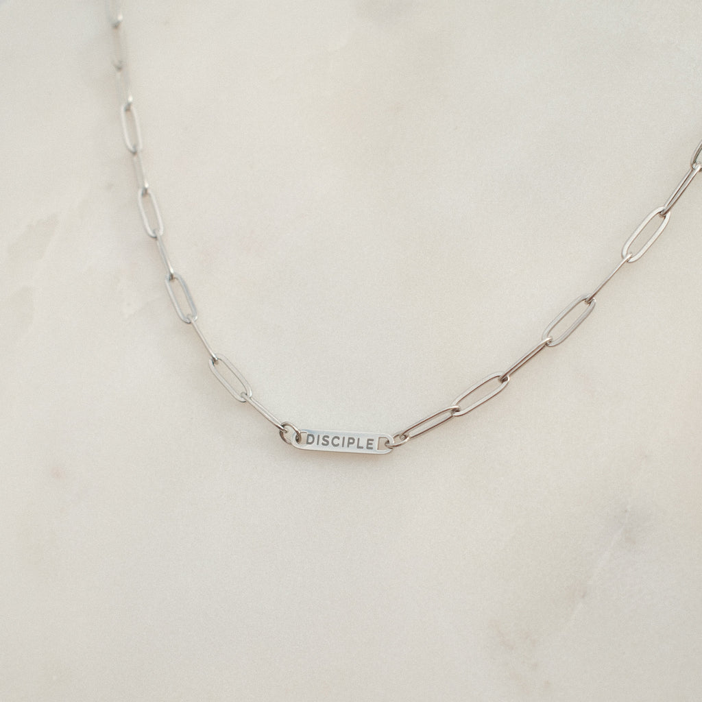 Disciple Paperclip Chain Necklace