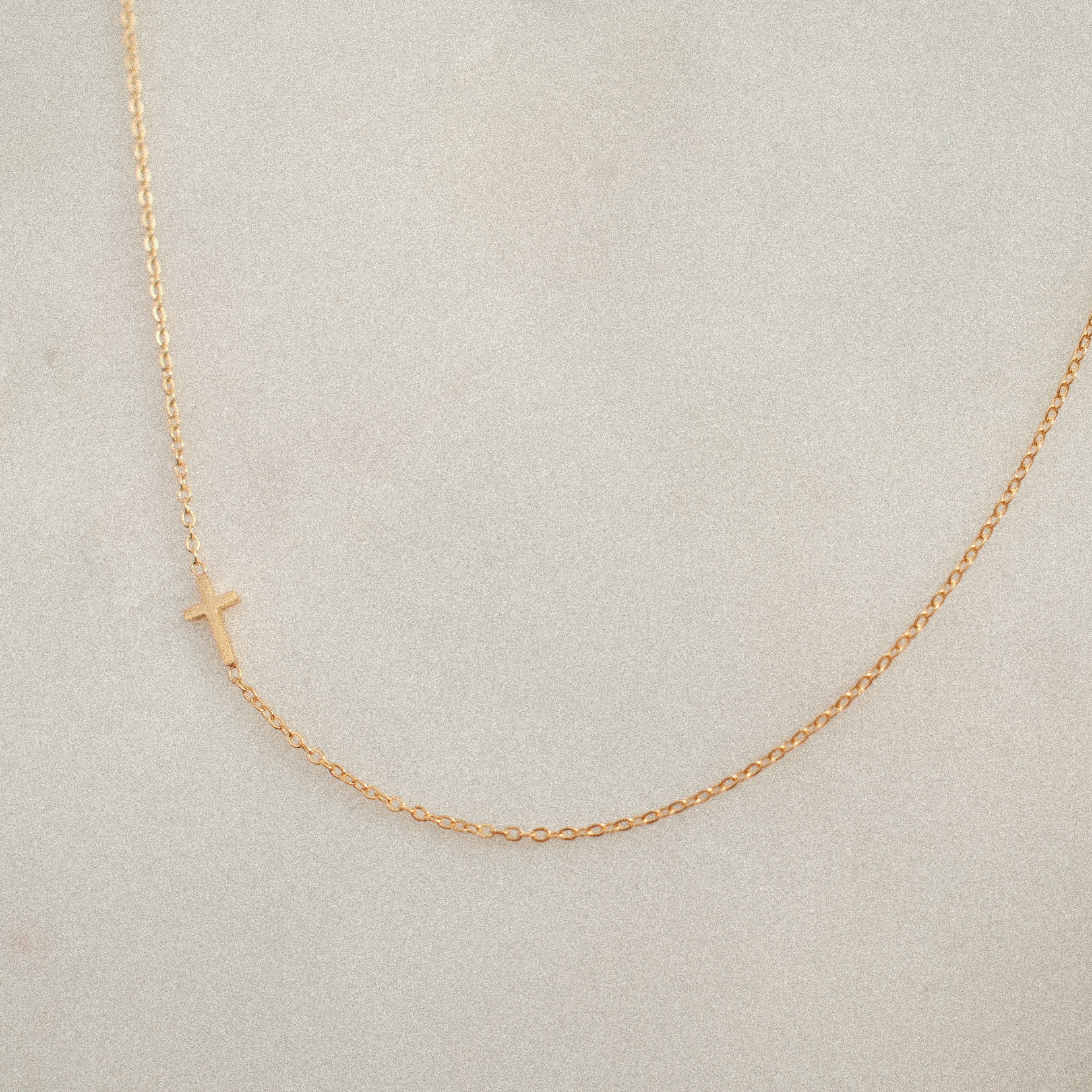 The Delicate Cross Necklace