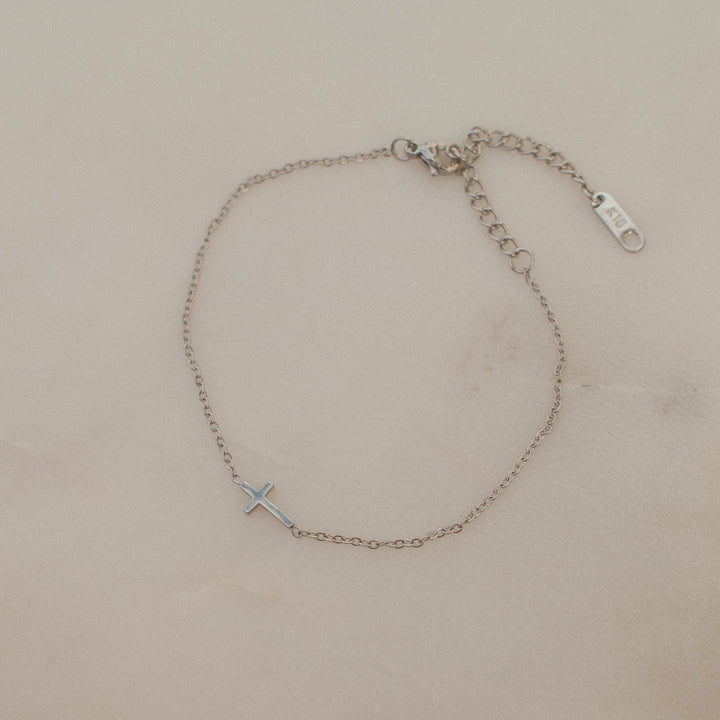 The Delicate Cross Bracelet