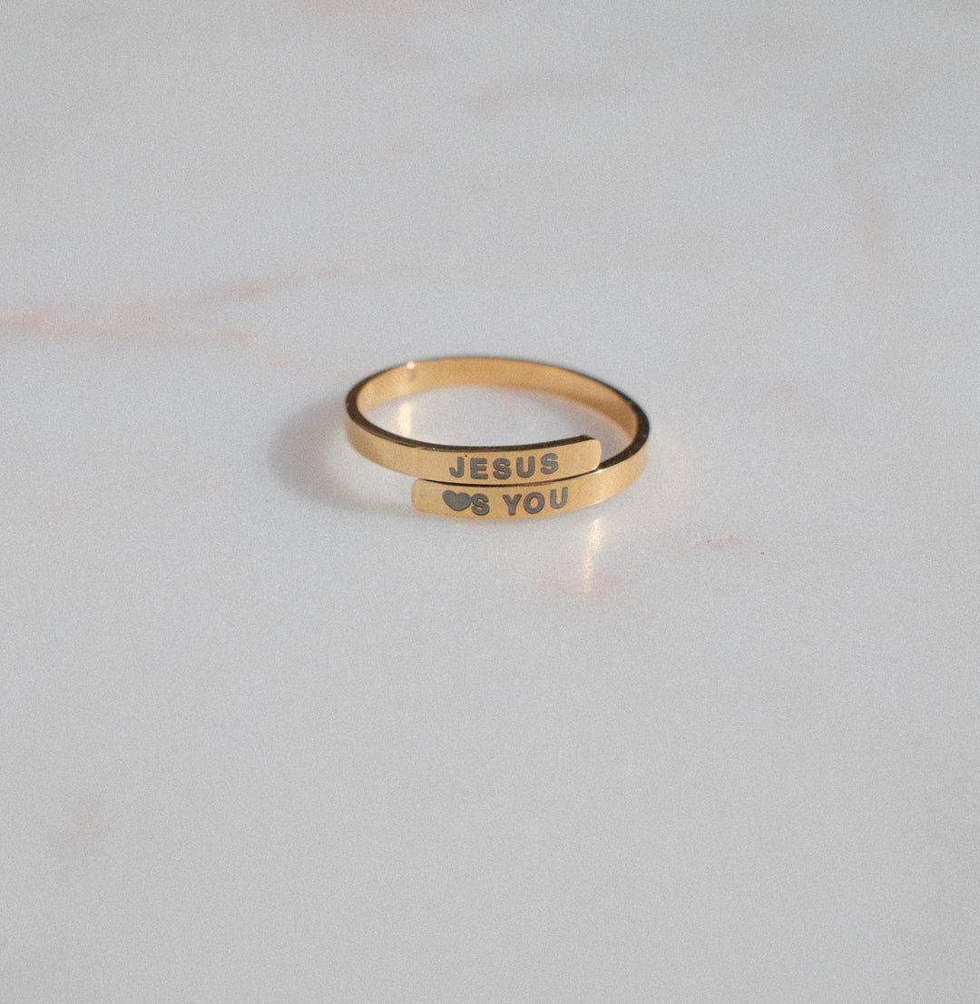 Jesus Loves You Ring