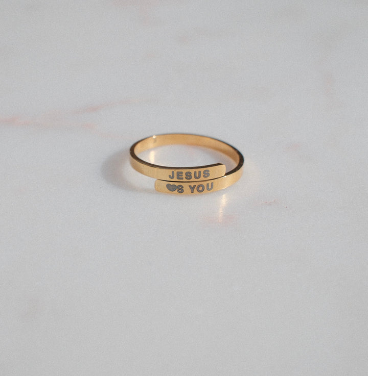 Jesus Loves You Ring