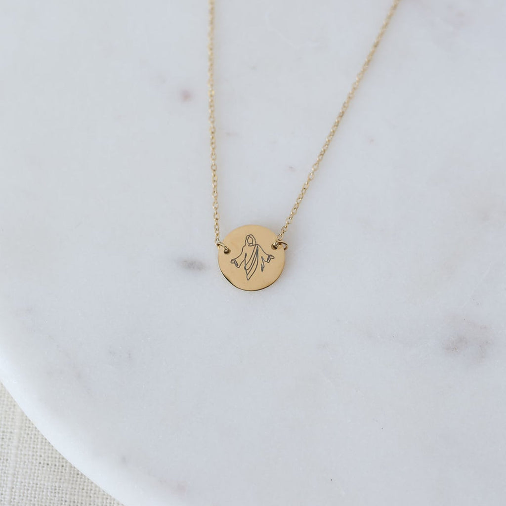 Savior Pendant 2 Hole Necklace