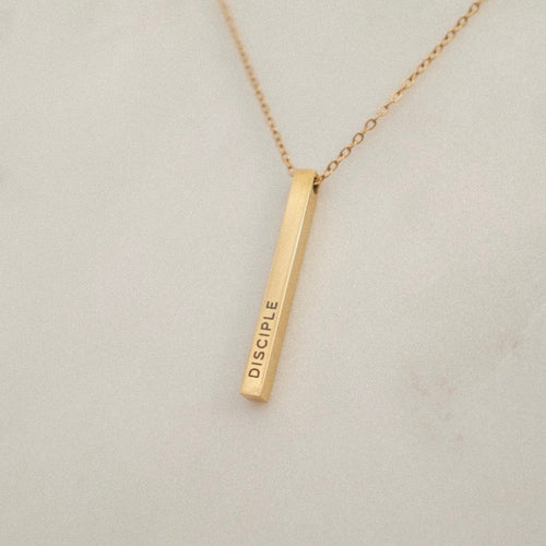 Disciple Bar Necklace