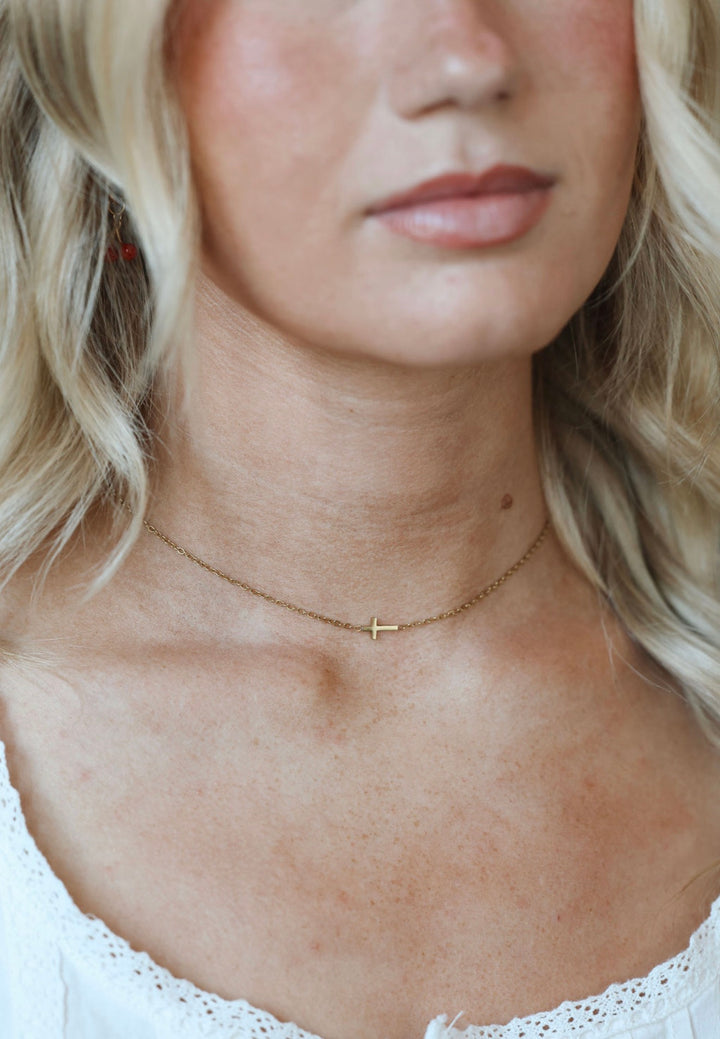 The Delicate Cross Necklace