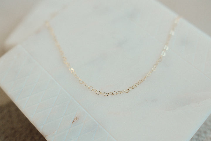Tiny Hearts Stacking Chain