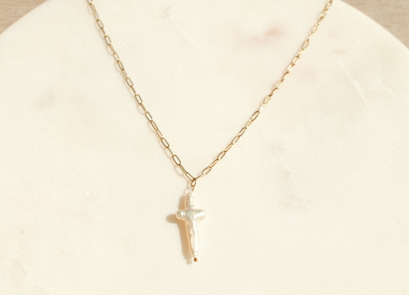 Fresh Water Pearl, Always Remember Him Necklace