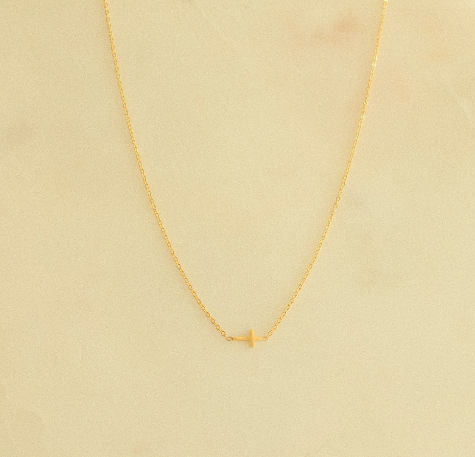 The Delicate Cross Necklace