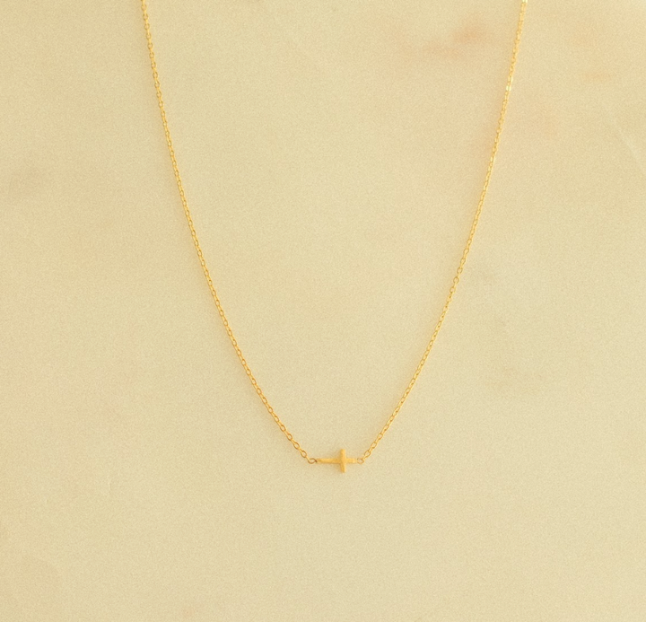 The Delicate Cross Necklace