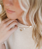 Fresh Water Pearl Cross Necklace