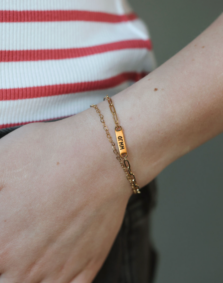 WWJD Paperclip Chain
