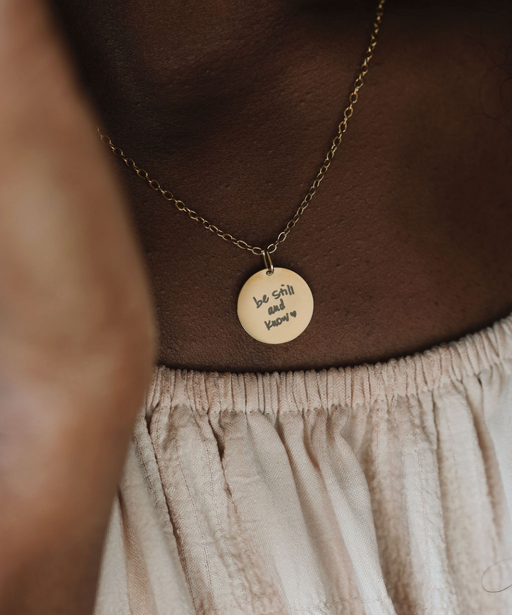 Be Still and Know <3 Handwritten