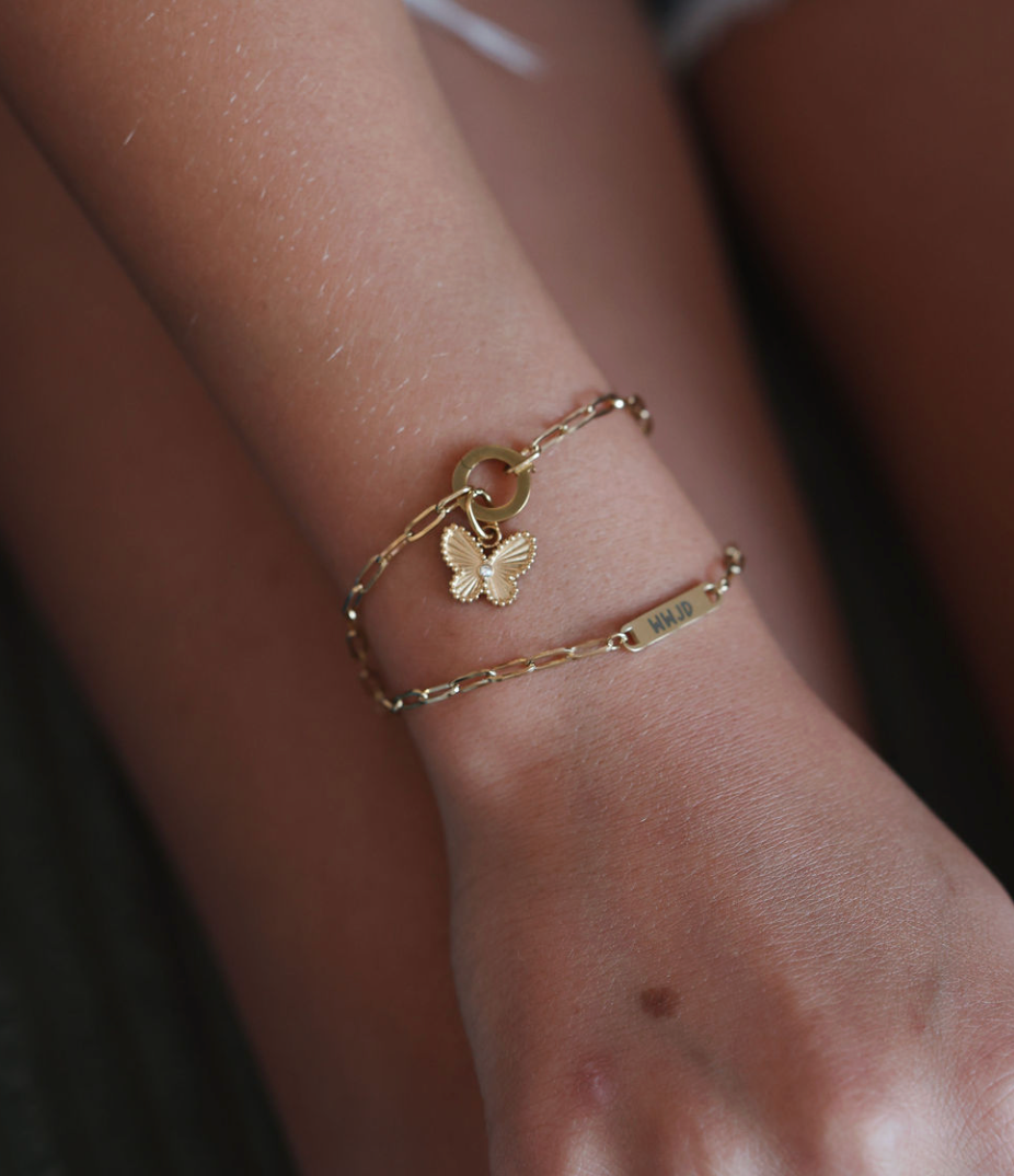 Steady Wing Butterfly Bracelet