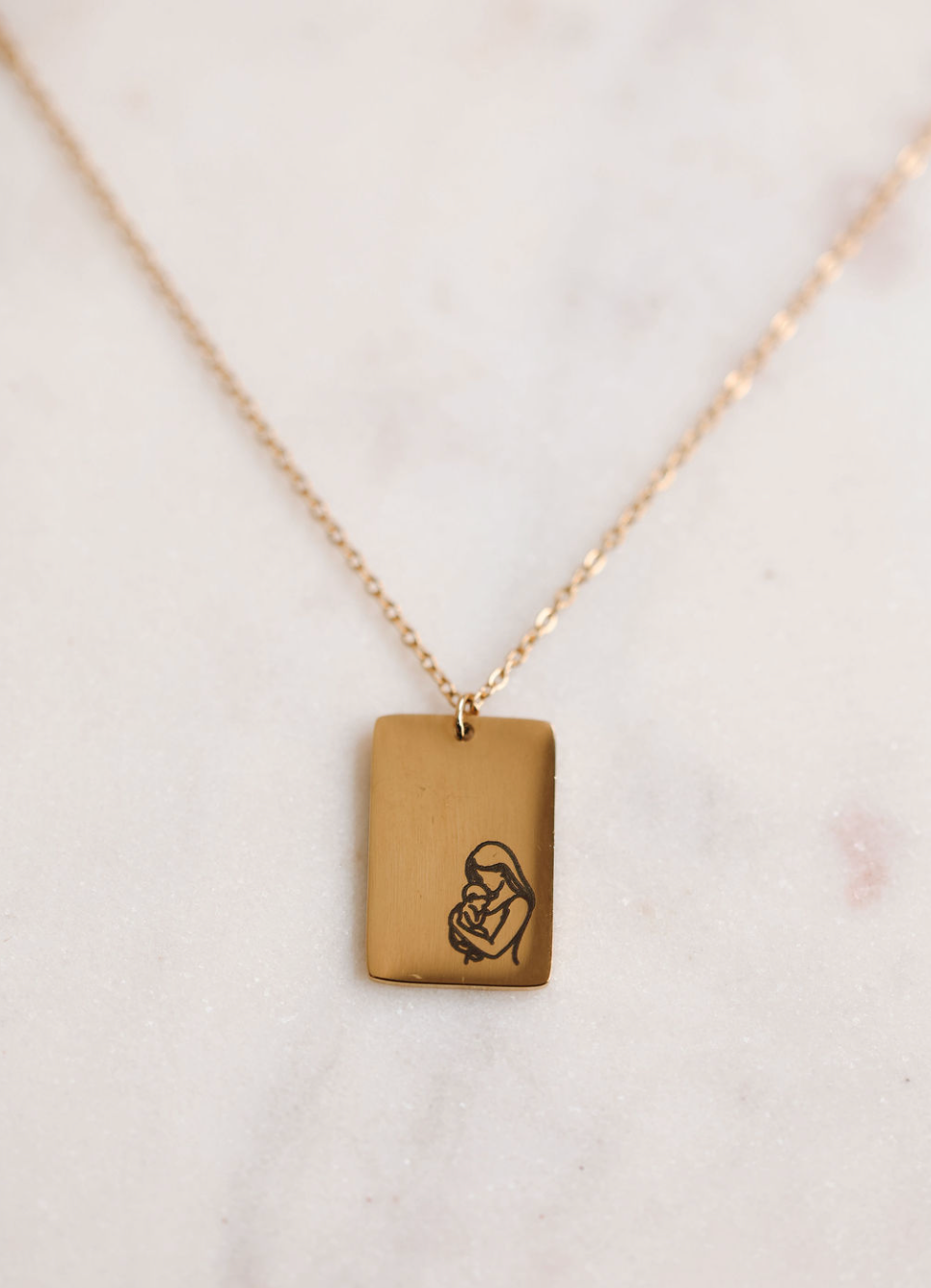 Behold Thy Mother Necklace