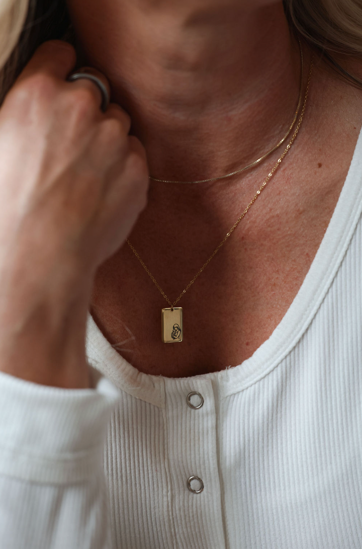 Behold Thy Mother Necklace