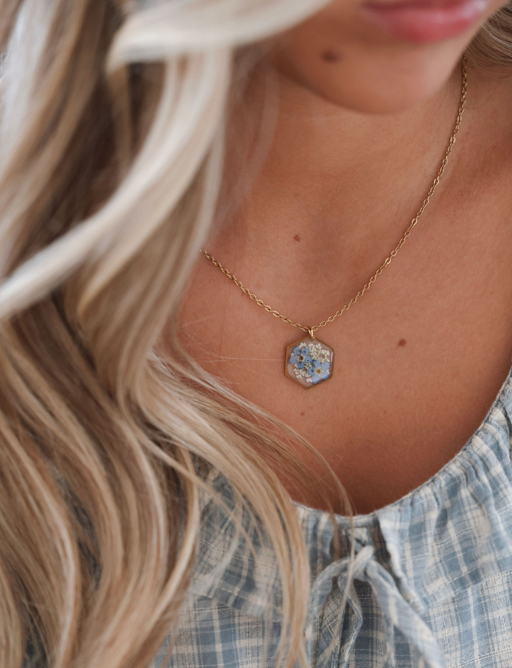 Forget Me Not Necklace