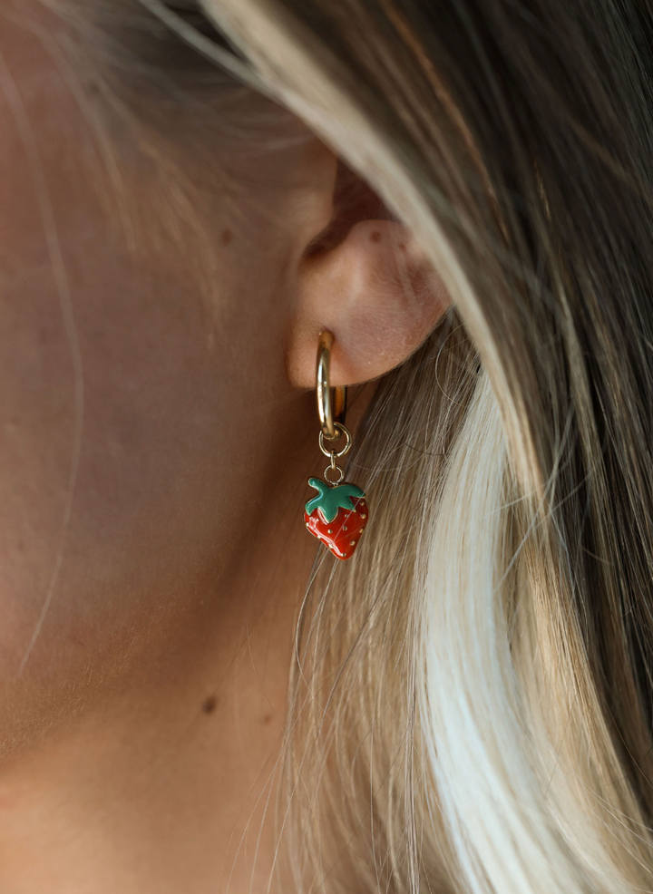 Strawberry Earrings: Fruits of the Spirit, Love