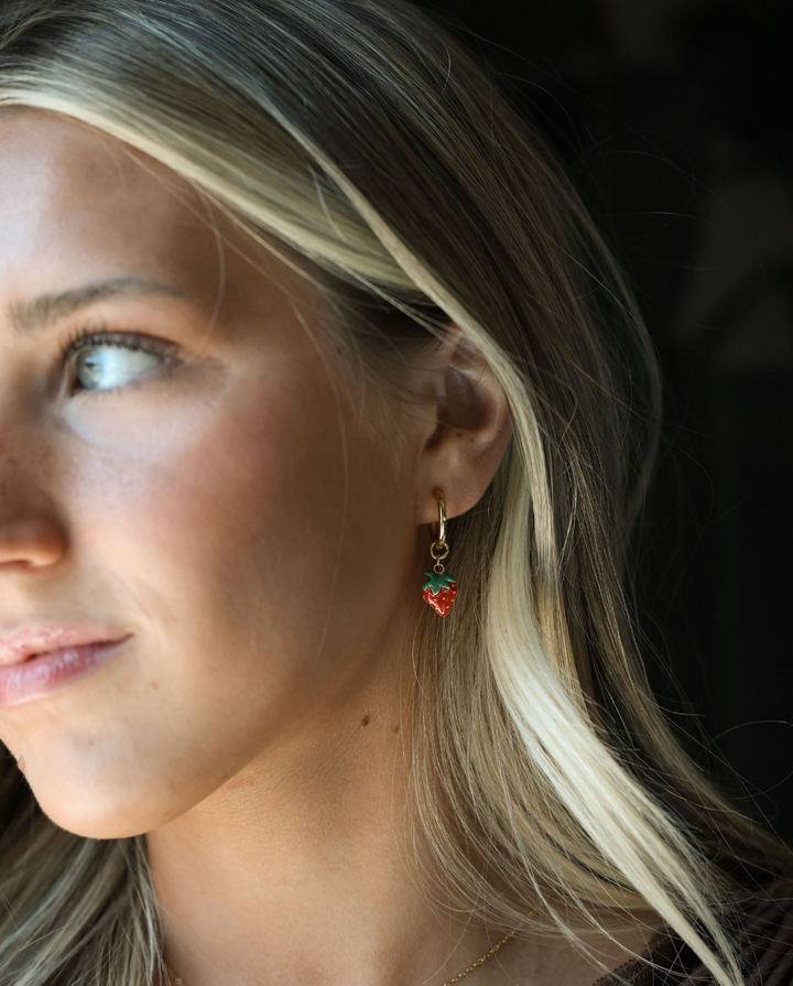 Strawberry Earrings: Fruits of the Spirit, Love