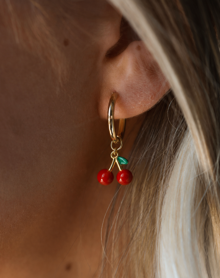 Cherry Earrings: Fruits of the Spirit, Peace