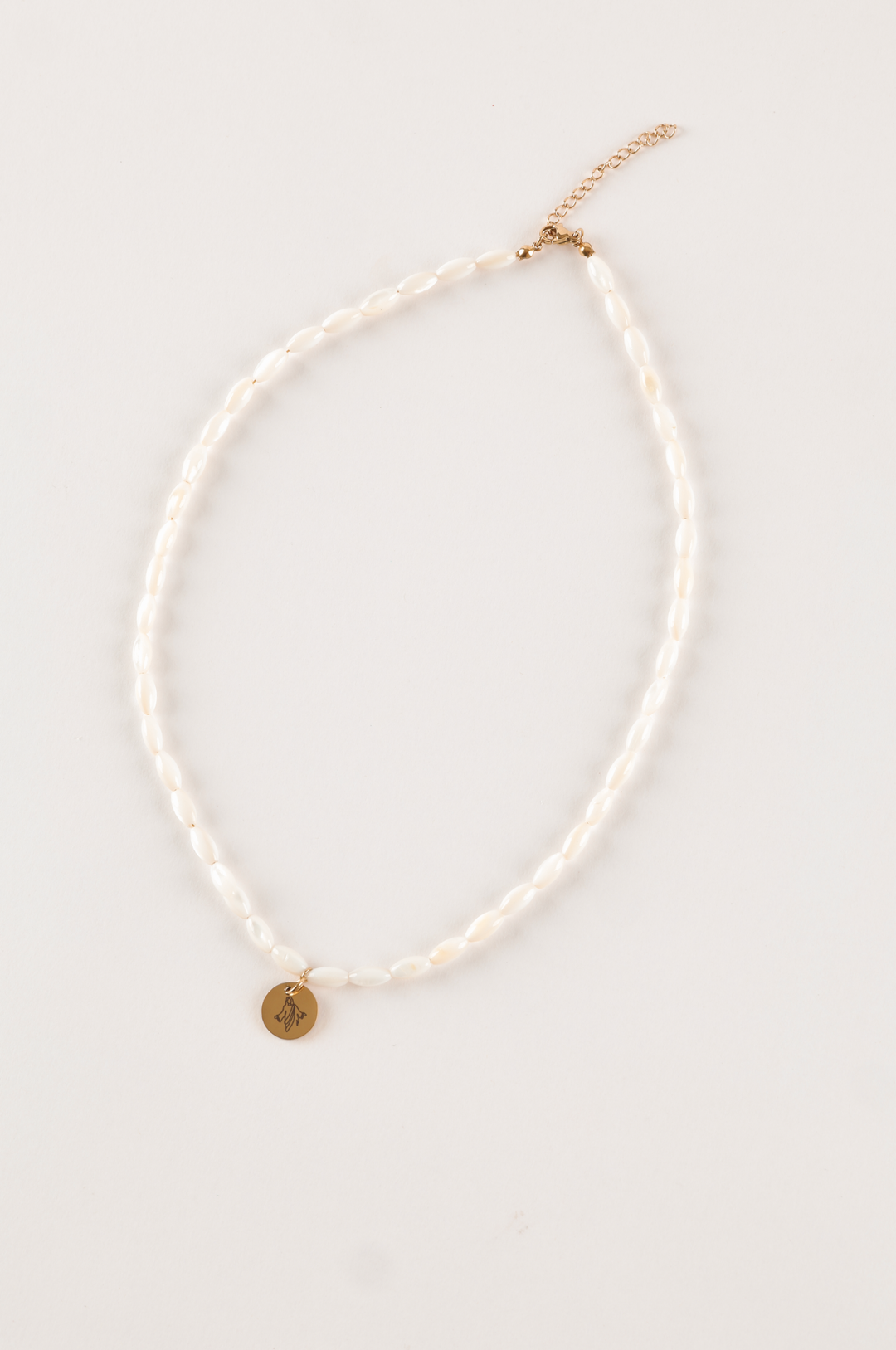 Beaded Pearl Savior Pendant