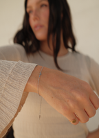 The Delicate Cross Bracelet