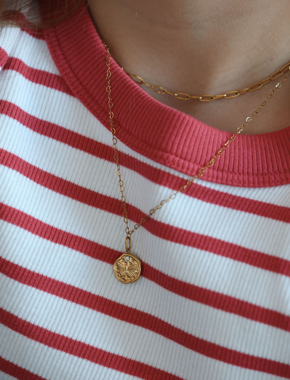 The Becoming Butterfly Necklace