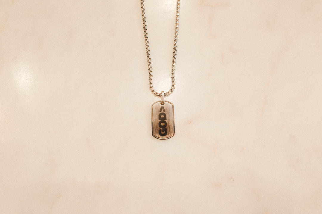 God is Greater Dog Tag Men&
